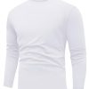 Men's Lightweight Turtleneck Shirts Long Sleeve Thermal Pullover Sweater