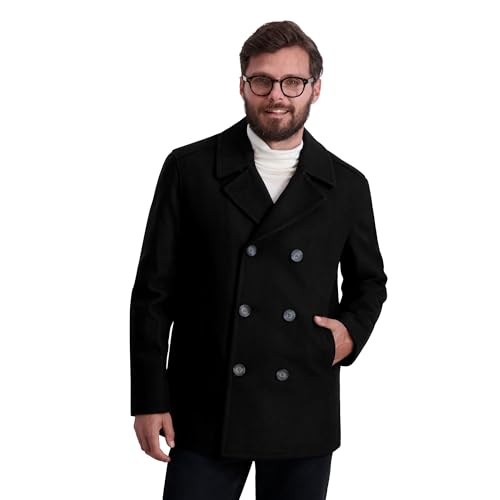 Men's Classic Double Breasted Peacoat