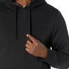 Mens Lightweight Long-Sleeve French Terry Hoodie