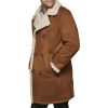 Men's Faux Shearling Midlength Overcoat