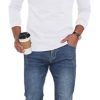 Men's Lightweight Turtleneck Shirts Long Sleeve Thermal Pullover Sweater