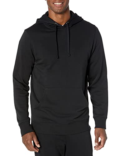 Mens Lightweight Long-Sleeve French Terry Hoodie