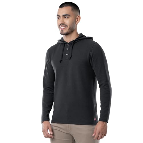 Men's Henley Hoodie