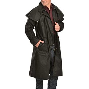 Unisex 2042 Low Rider Waterproof Breathable Full-Length Oilskin Duster Coat