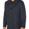 Men's Boris Classic Double Breasted Peacoat Jacket