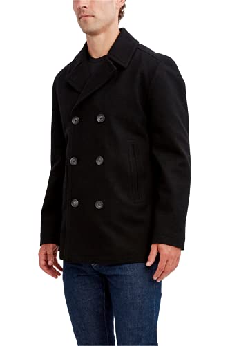 Men's Classic Double Breasted Peacoat