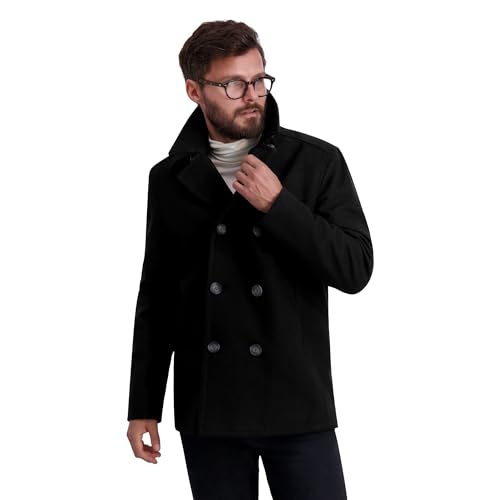 Men's Classic Double Breasted Peacoat