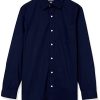 Men's Long-Sleeve Slim-Fit Stretch Poplin Shirt