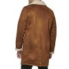 Men's Faux Shearling Midlength Overcoat