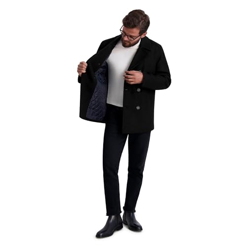Men's Classic Double Breasted Peacoat