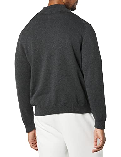 Men's 100% Cotton Quarter-Zip Sweater