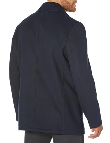Men's Boris Classic Double Breasted Peacoat Jacket