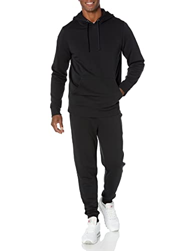 Mens Lightweight Long-Sleeve French Terry Hoodie