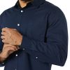 Men's Long-Sleeve Slim-Fit Stretch Poplin Shirt