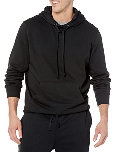 Mens Lightweight Long-Sleeve French Terry Hoodie