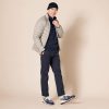 mens Long-Sleeve Quarter-Zip Pullover Fleece Sweatshirt