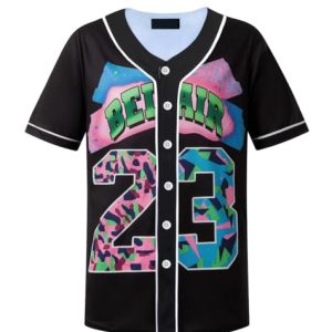 90s Bel Air Baseball Jersey for Women