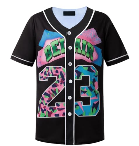 90s Bel Air Baseball Jersey for Women