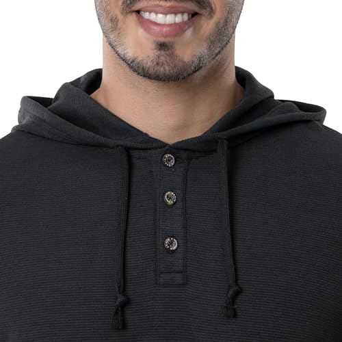 Men's Henley Hoodie