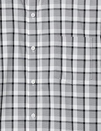 Mens Regular-Fit Long-Sleeve Casual Poplin Shirt