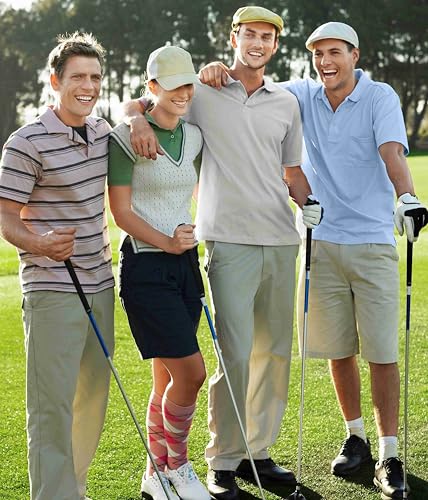 Men's Polo Shirts Short Sleeve Casual Shirts with Pocket