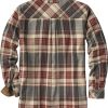Men's Flannel Shirt Long Sleeve Button Down 100% Cotton